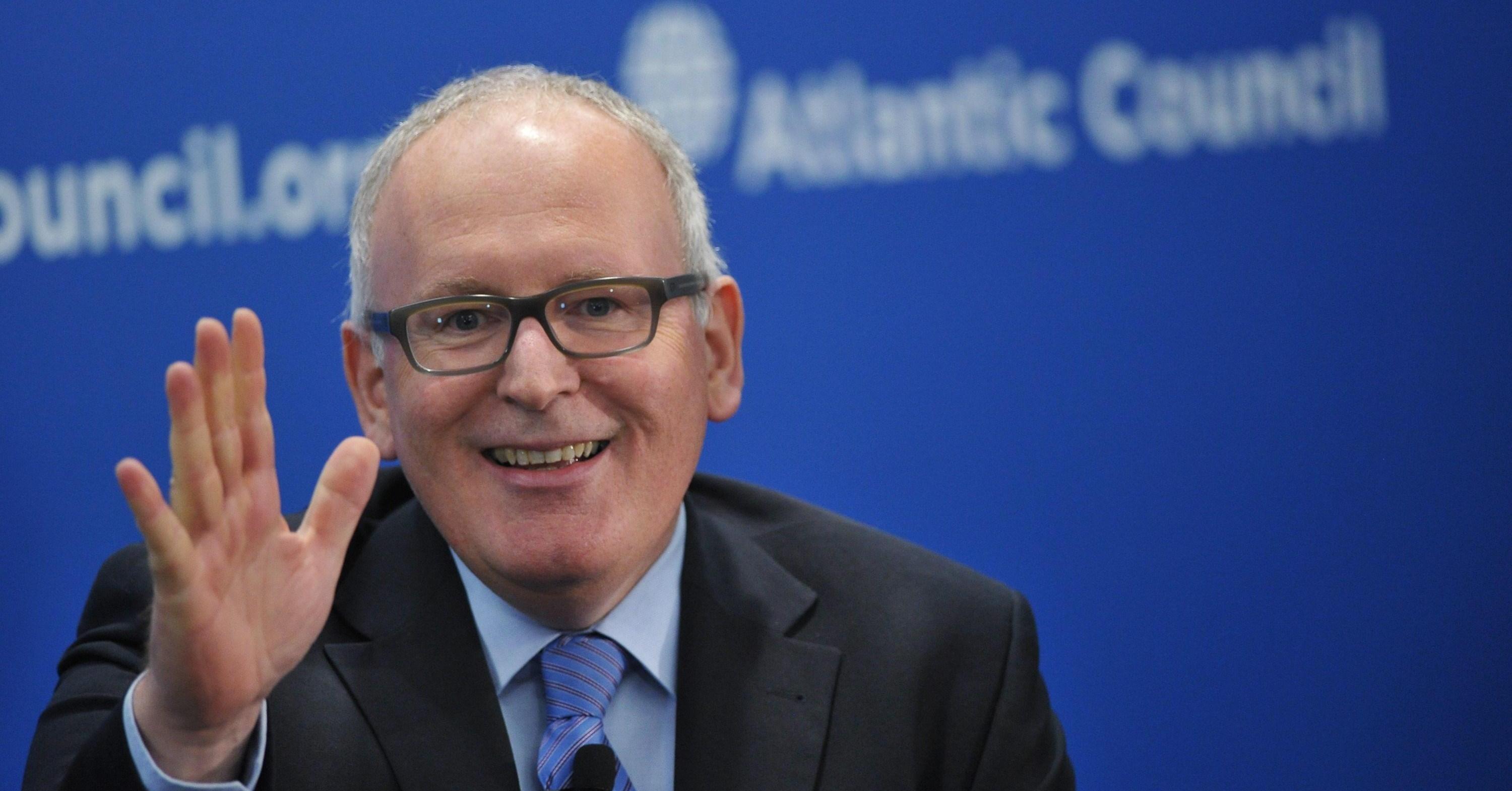 Frans Timmermans imigranți